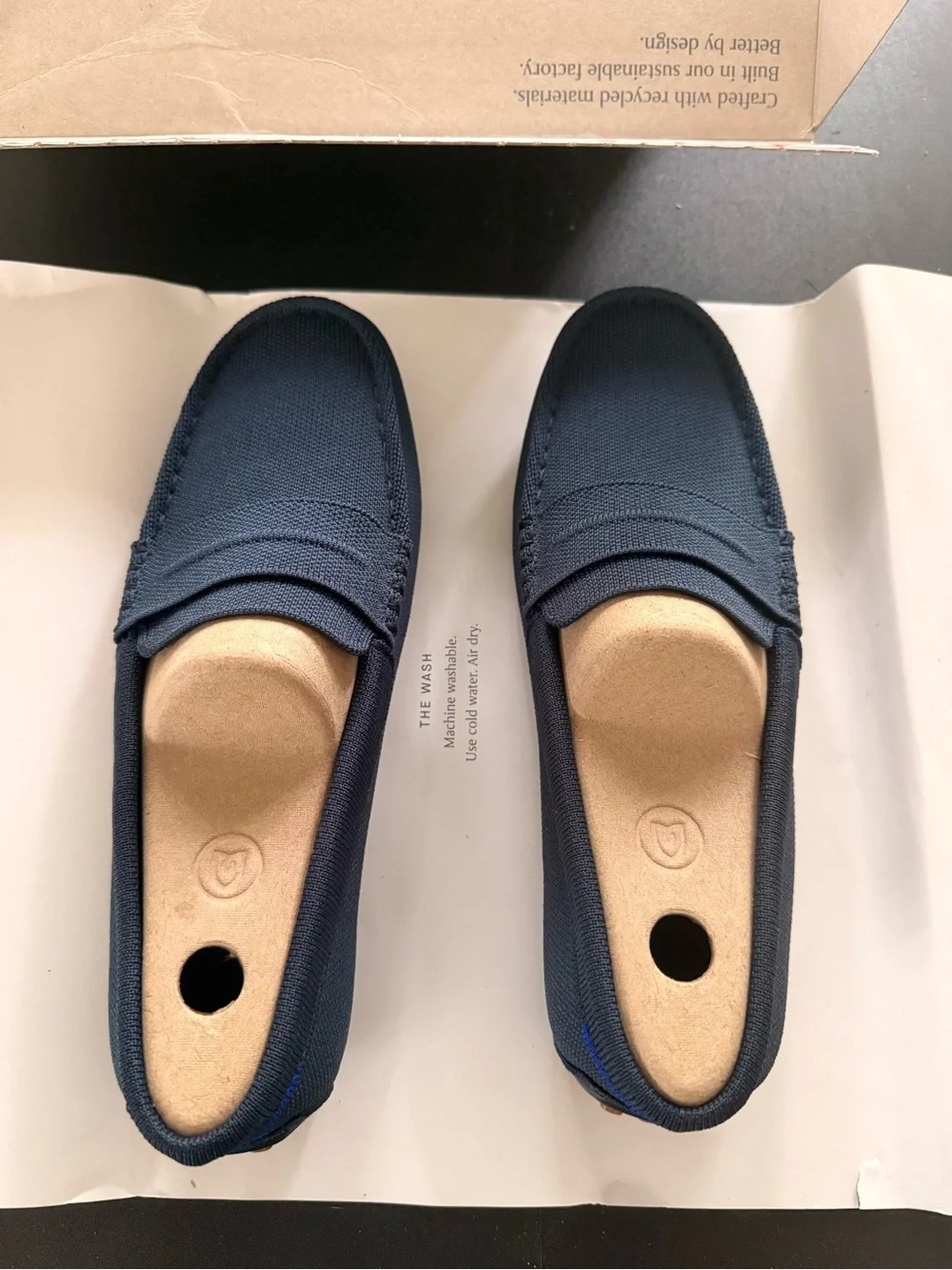 Rothy's shoes - model 055-002 NAVY Men’s size 8 Women’s 10 Brand new